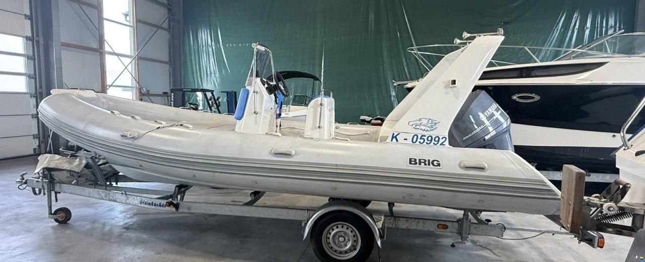 Brig Inflatable Boats EAGLE 600 + YAMAHA 150 BJ. 2014