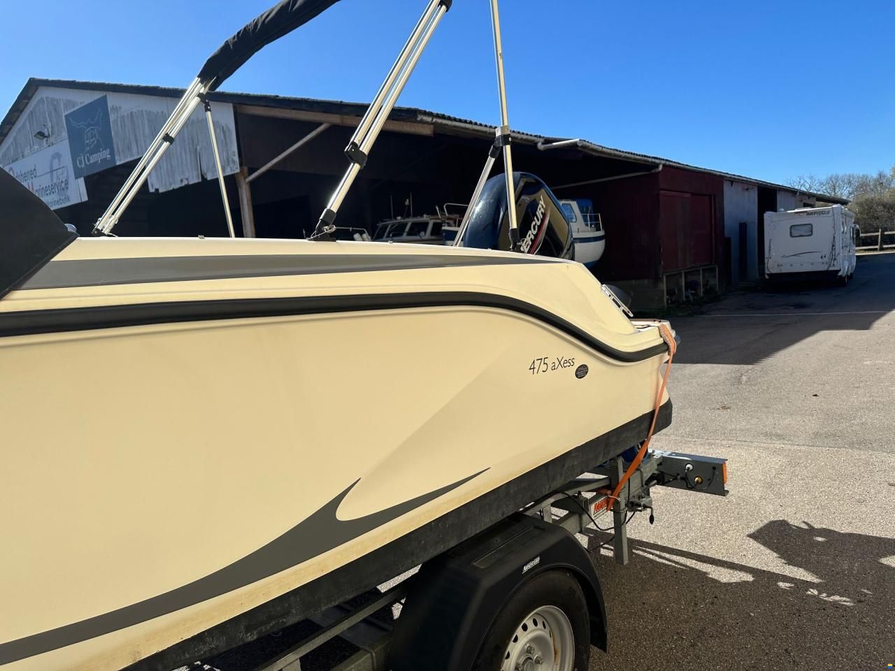 Quicksilver 475 Axess (2022) med Mercury 60 HK (2020