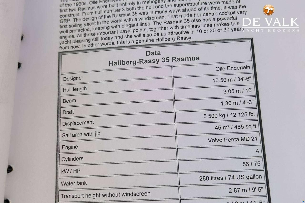 Hallberg-Rassy Rasmus 35
