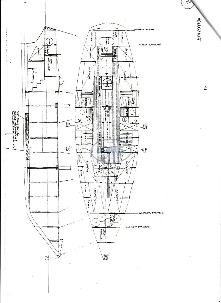 Laporte Twin-masted Schooner