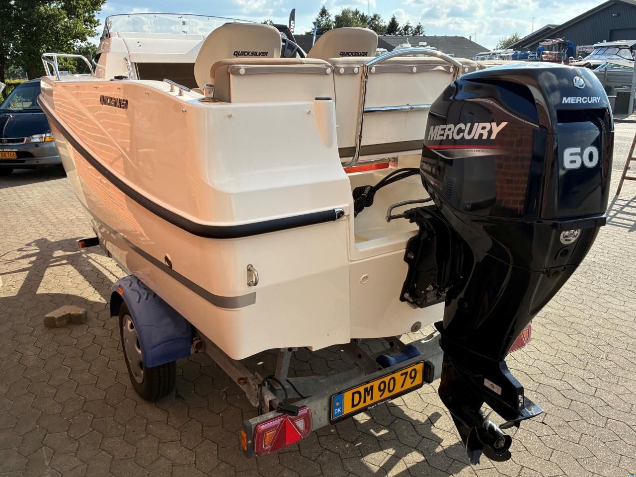 Quicksilver Activ 455 Cabin m/Mercury F60 hk EFI 4-t