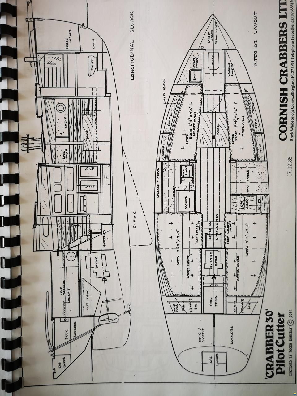 Cornish Crabbers Pilot Cutter 30