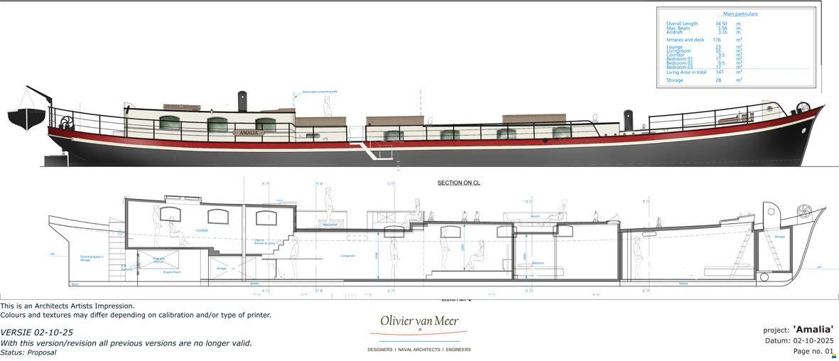 Klipper 34.50, gereed voor inbouw