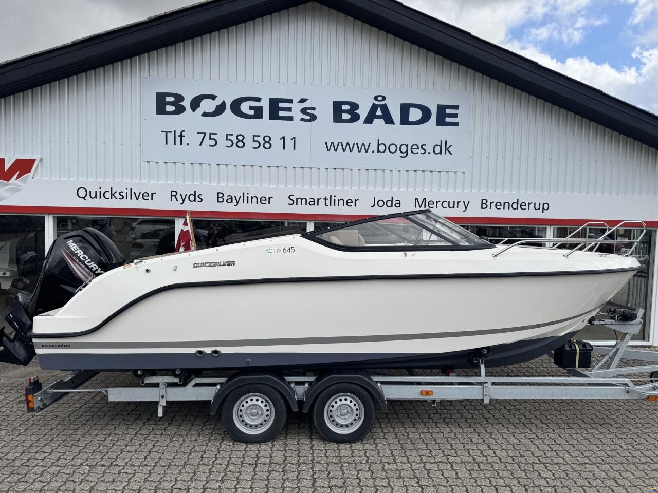 Quicksilver Activ 645 Cruiser med F115 hk Mercury-EF