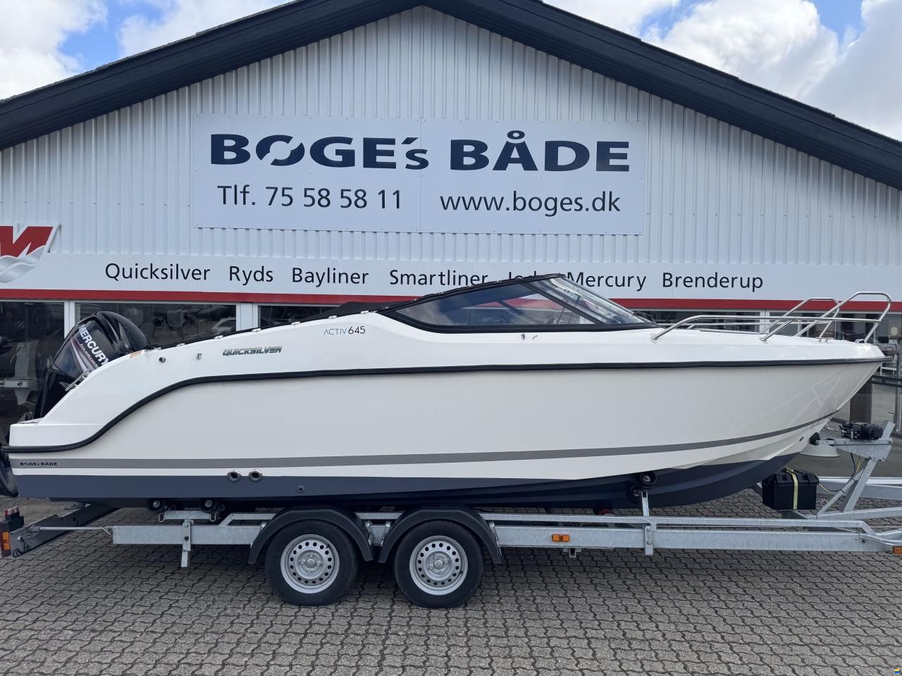 Quicksilver Activ 645 Cruiser med F115 hk Mercury-EF