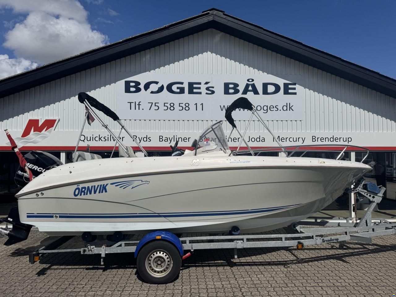 Örnvik 600 Commander CLX med 125 hk Mercury-DFI