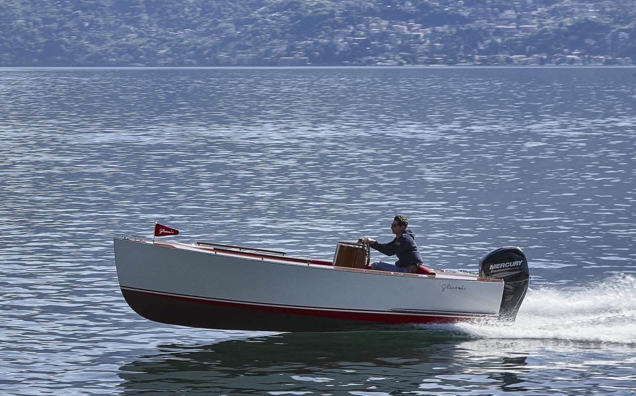 Glisenti Lancia artigianale in legno