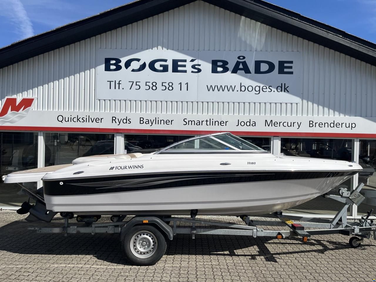 Four Winns H180 med 135 hk Volvo Penta 135 hk 3,0L