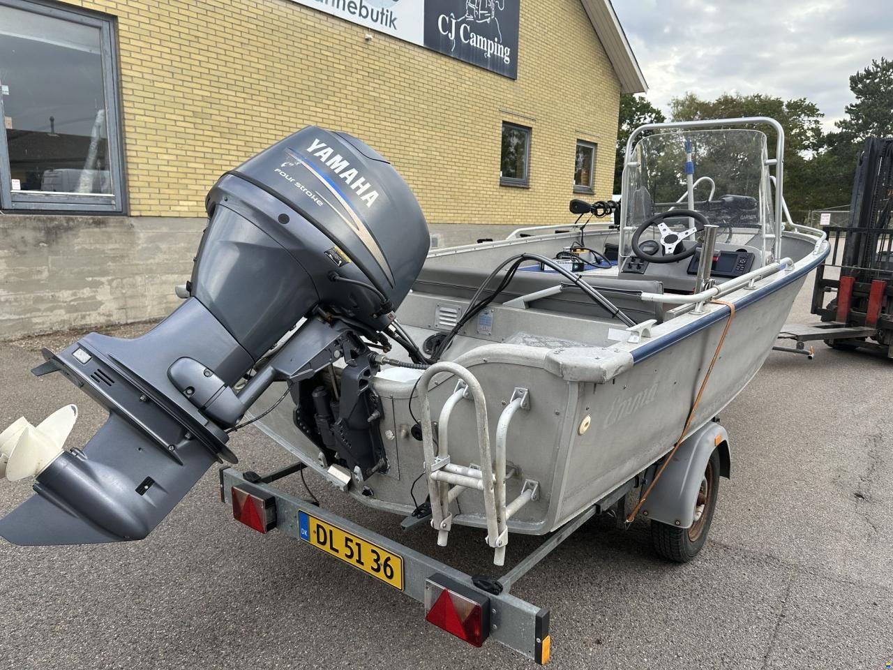 Linder Arkip 460 med Yamaha 50 hk, Garmin Force