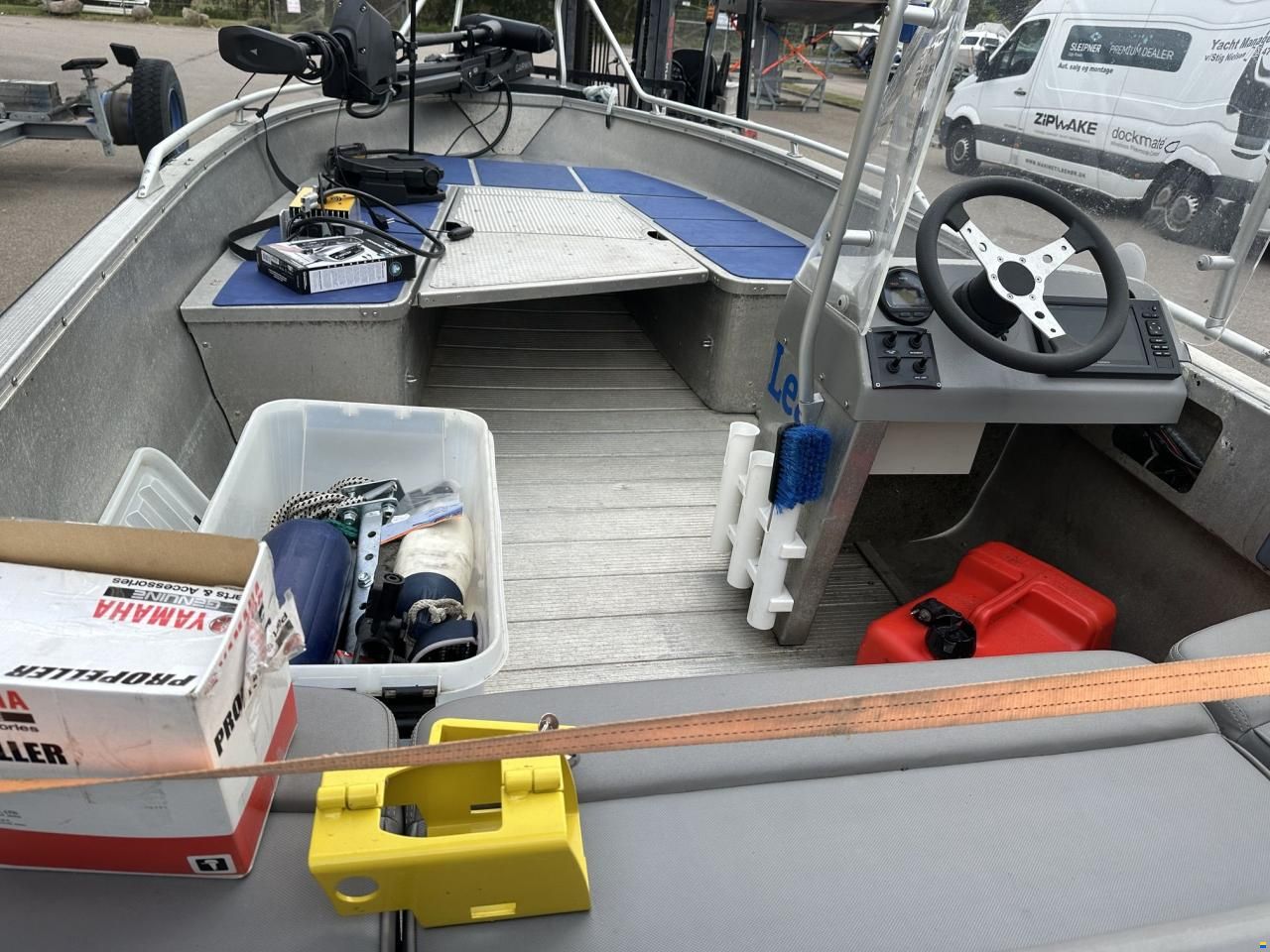 Linder Arkip 460 med Yamaha 50 hk, Garmin Force