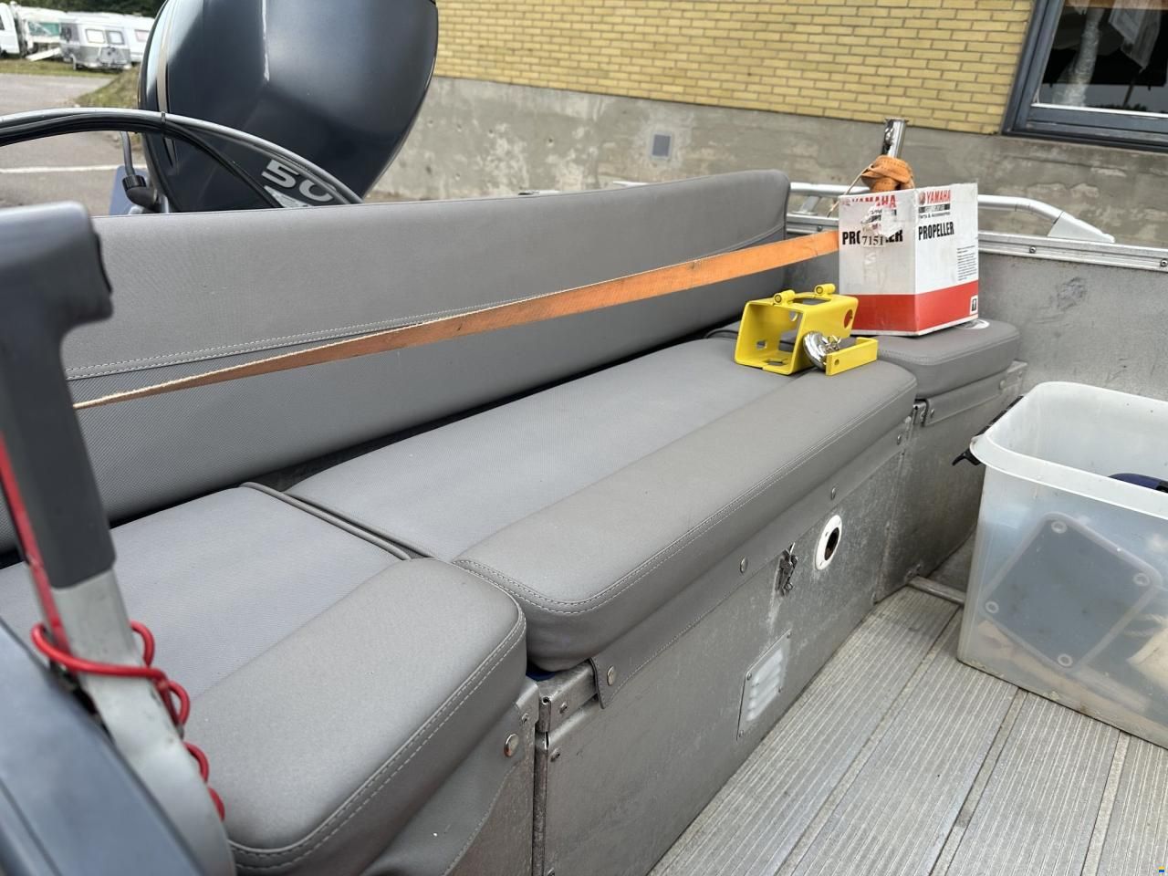 Linder Arkip 460 med Yamaha 50 hk, Garmin Force