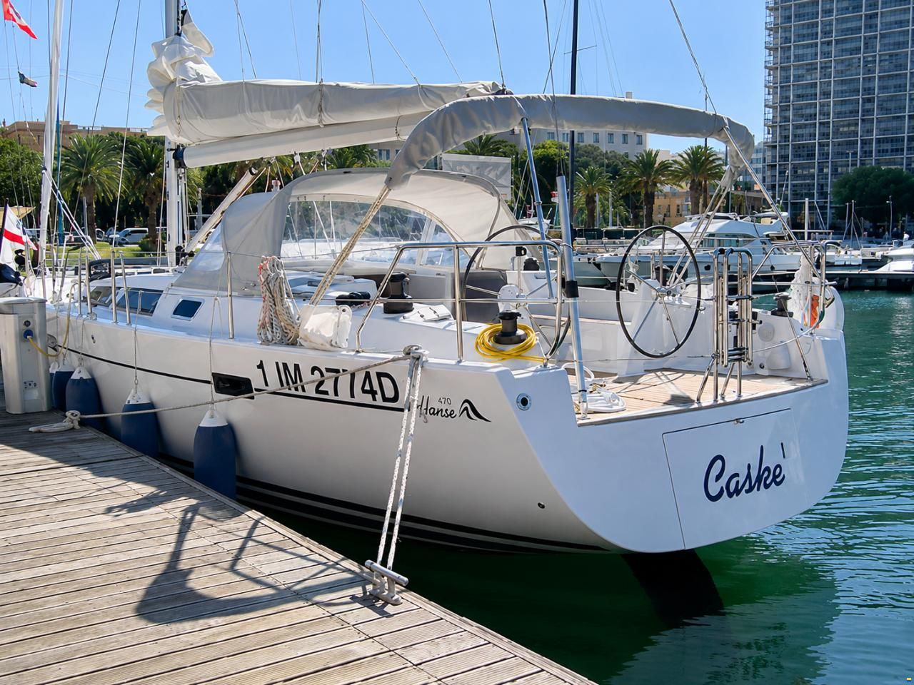 Hanse 470 Cask&egrave;