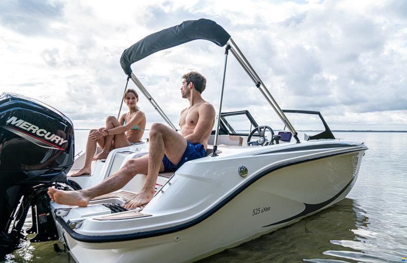 Quicksilver 525 AXESS / Mercury 60cv prêt à naviguer
