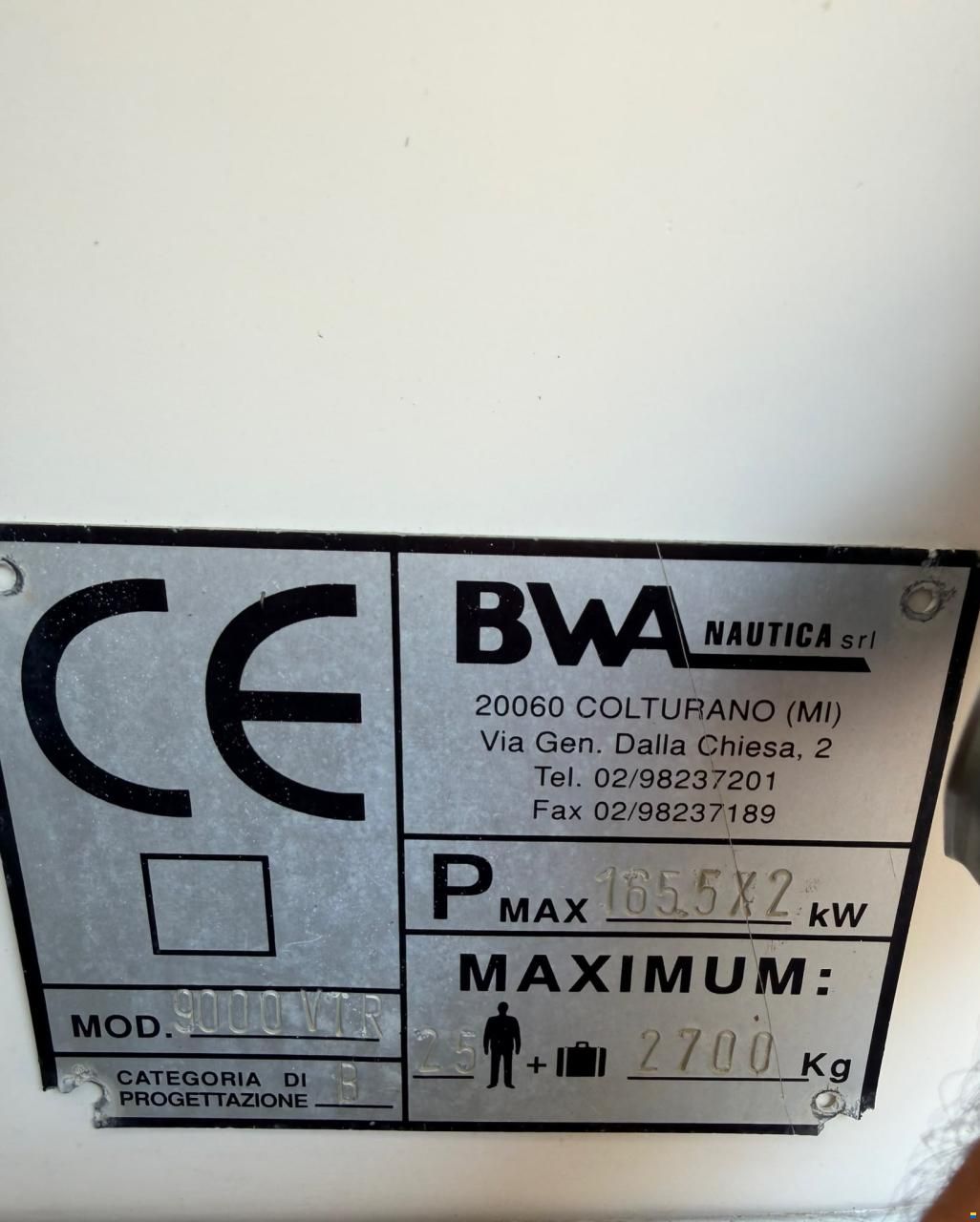 BWA 9000 VTR