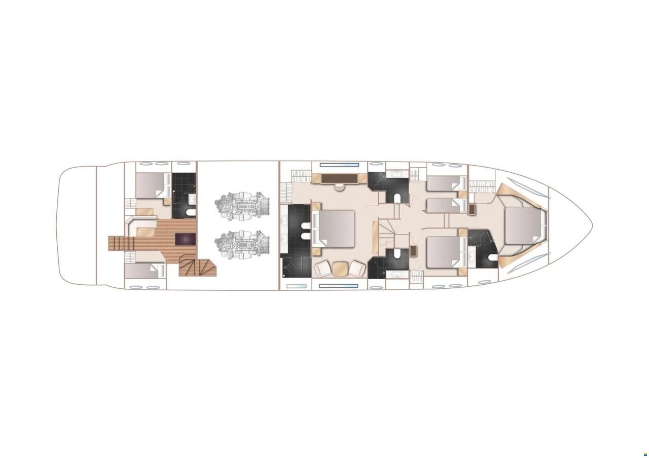 Princess 88 Flybridge Motor Yacht
