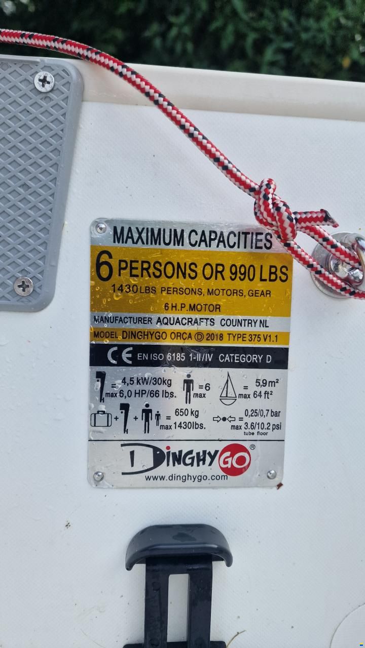 DinghyGo Segelschlauchboot
