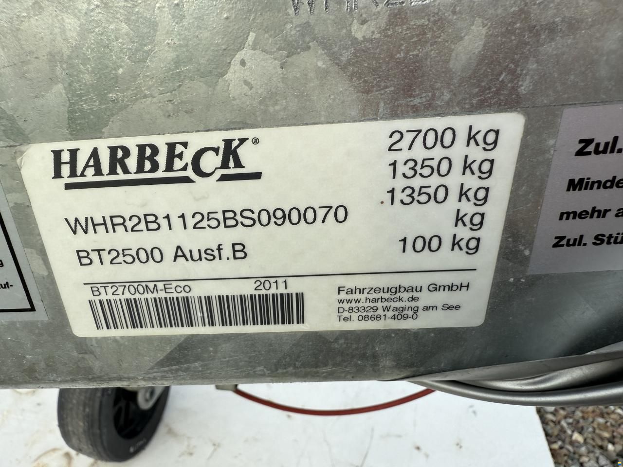 Harbeck BT 2500