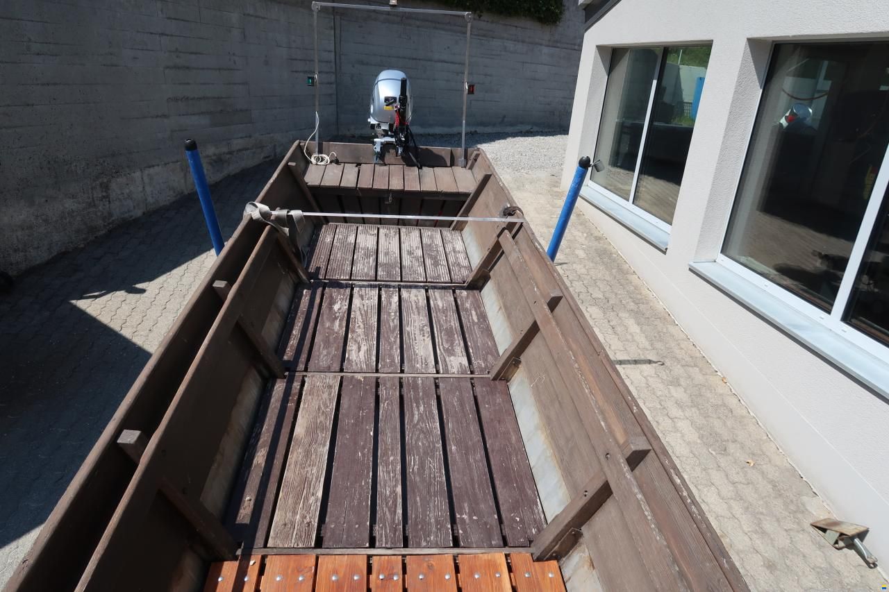 Alu/Holz F&auml;hrboot Forster Diessenhofen 7