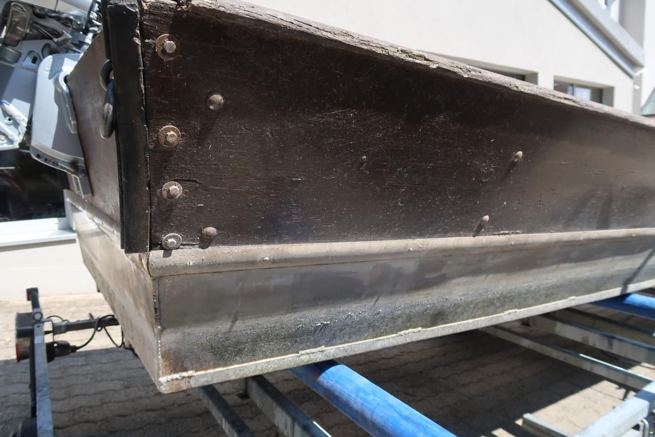 Alu/Holz F&auml;hrboot Forster Diessenhofen 7