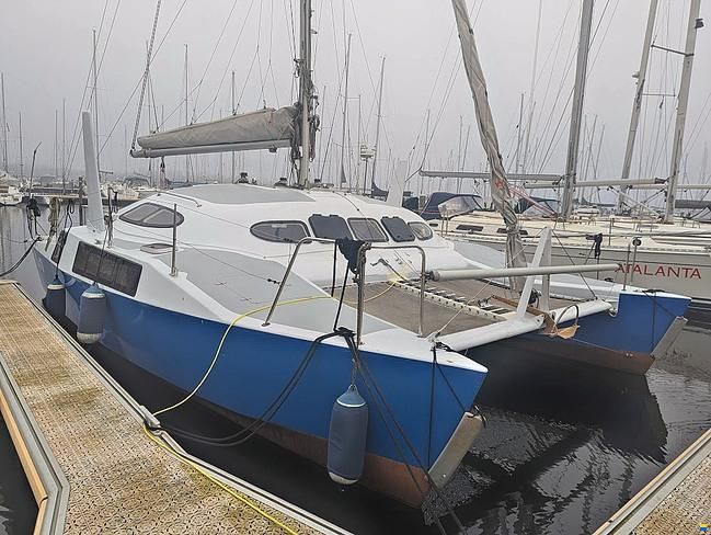 Amateur Woods Sagitta 30 catamaran
