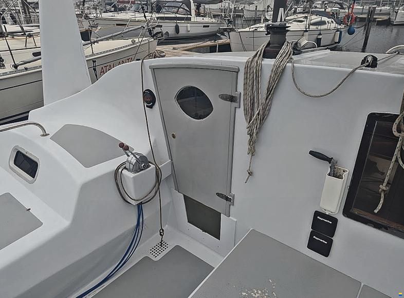 Amateur Woods Sagitta 30 catamaran