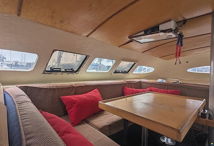 Amateur Woods Sagitta 30 catamaran