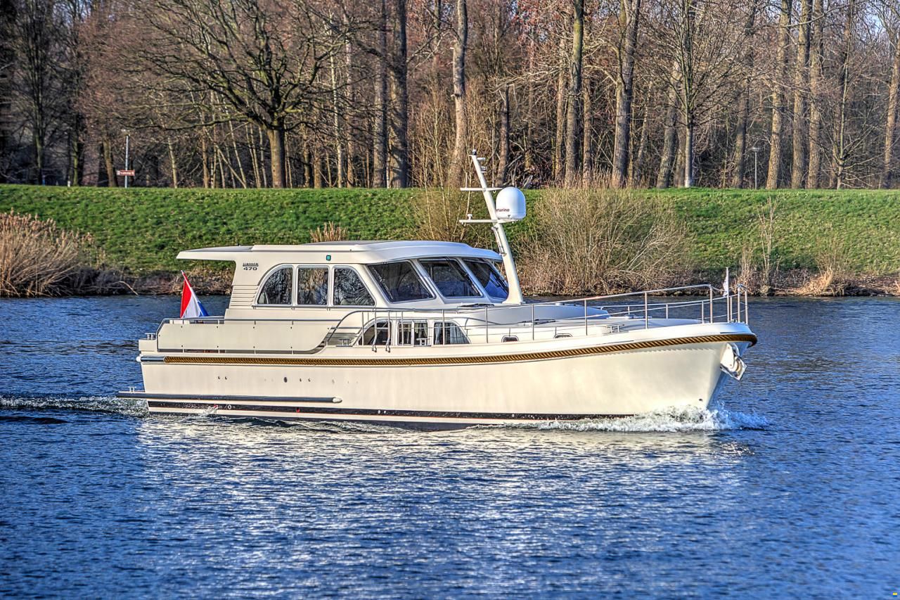 Linssen Grand Sturdy 470 Sedan Wheelhouse