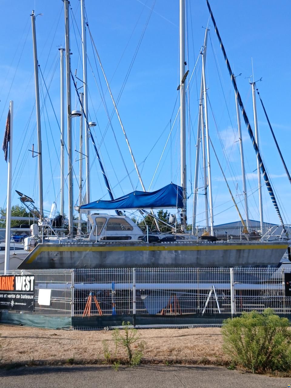 Voilier de voyage chantier Grardel archi