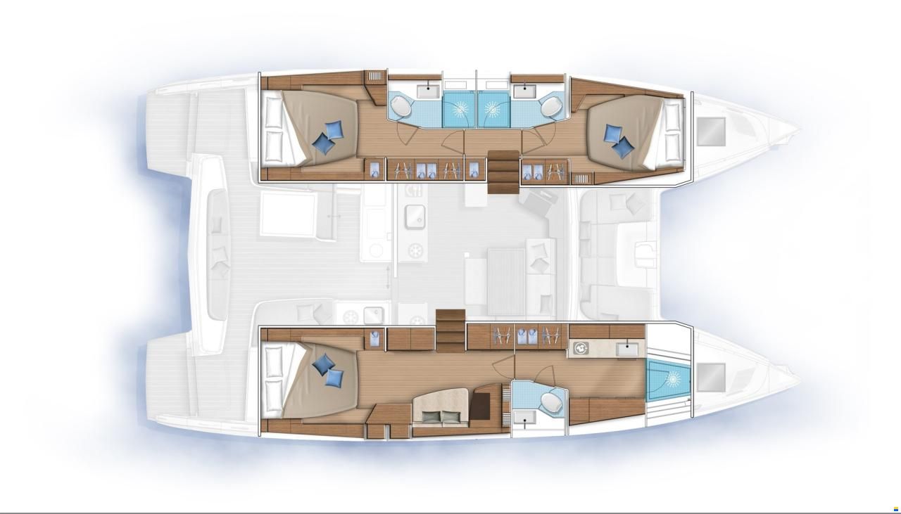 Lagoon 46 Owner's Version