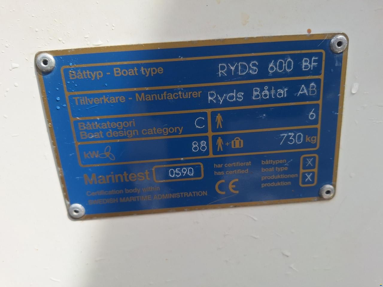 ryds bigfish 600 /70ps