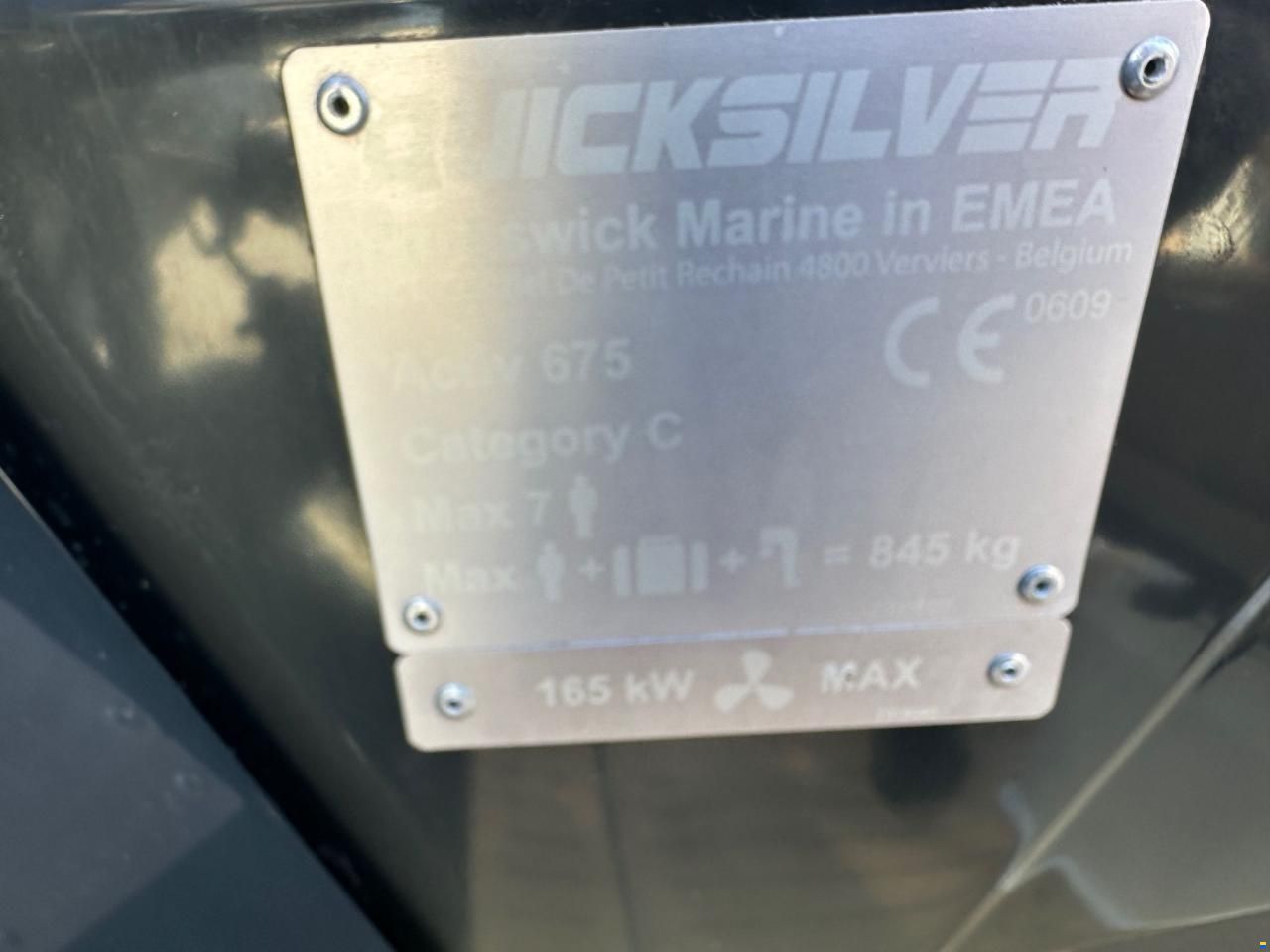 Quicksilver Activ 675 Cruiser med Mercury 150Hk Moto
