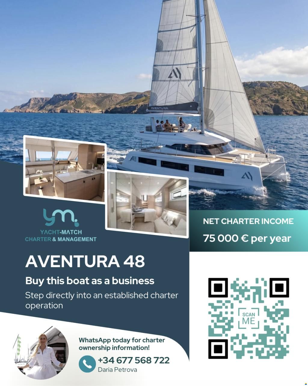 Aventura Yachts 48