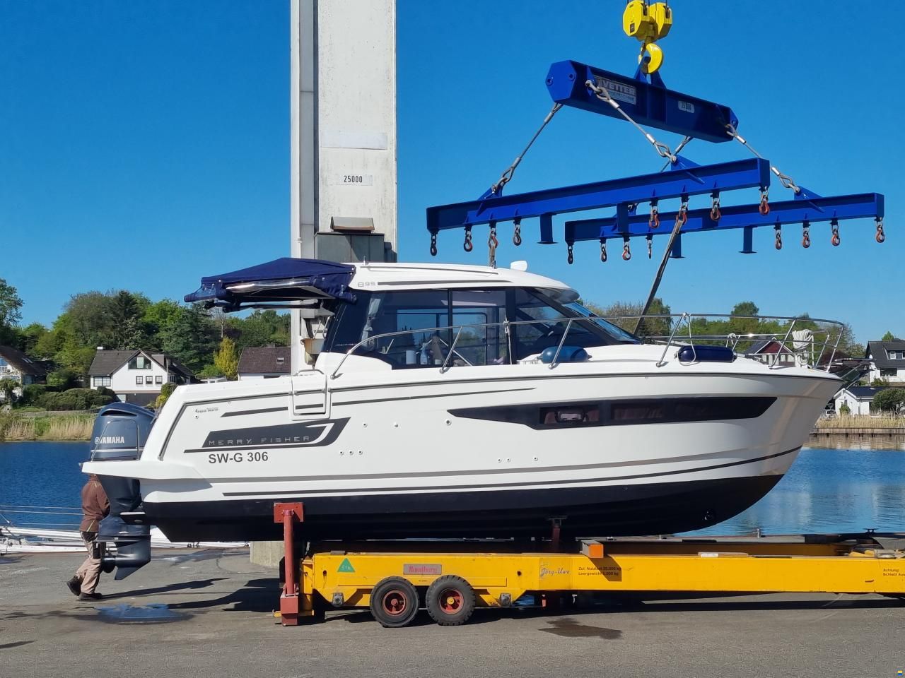Jeanneau Motorboot Merry Fisher 895, Baujahr 2017