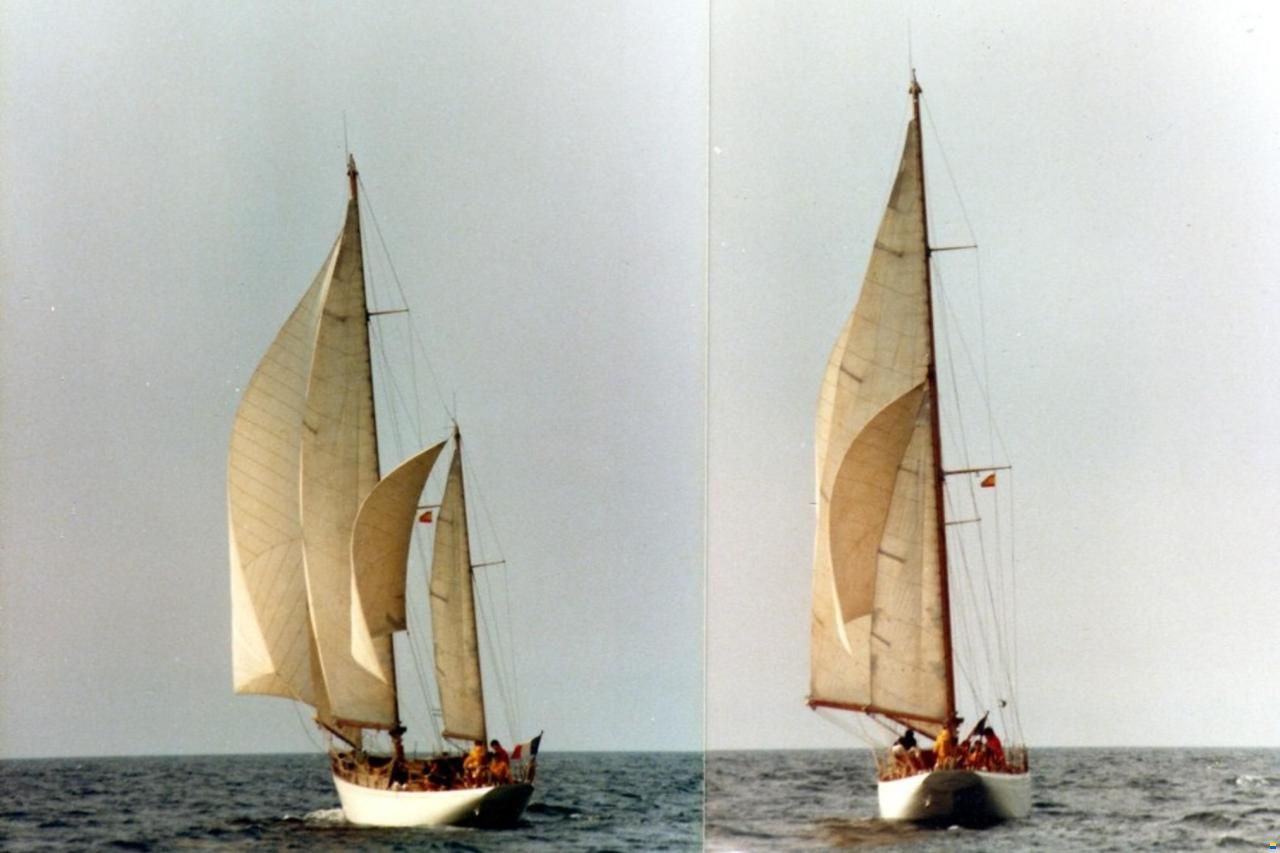 Custom Built Lomakhine Classic Teak Yawl