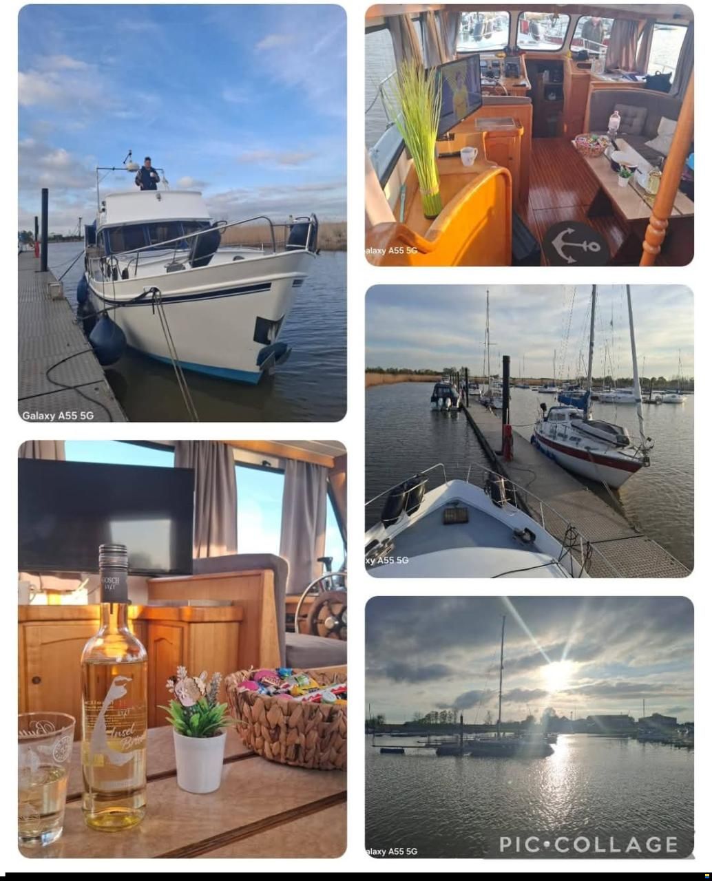 Gruno Motoryacht Stahlboot Verdr&auml;nger Fly