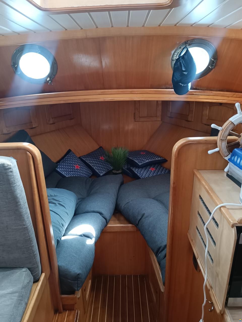 Gruno Motoryacht Stahlboot Verdr&auml;nger Fly