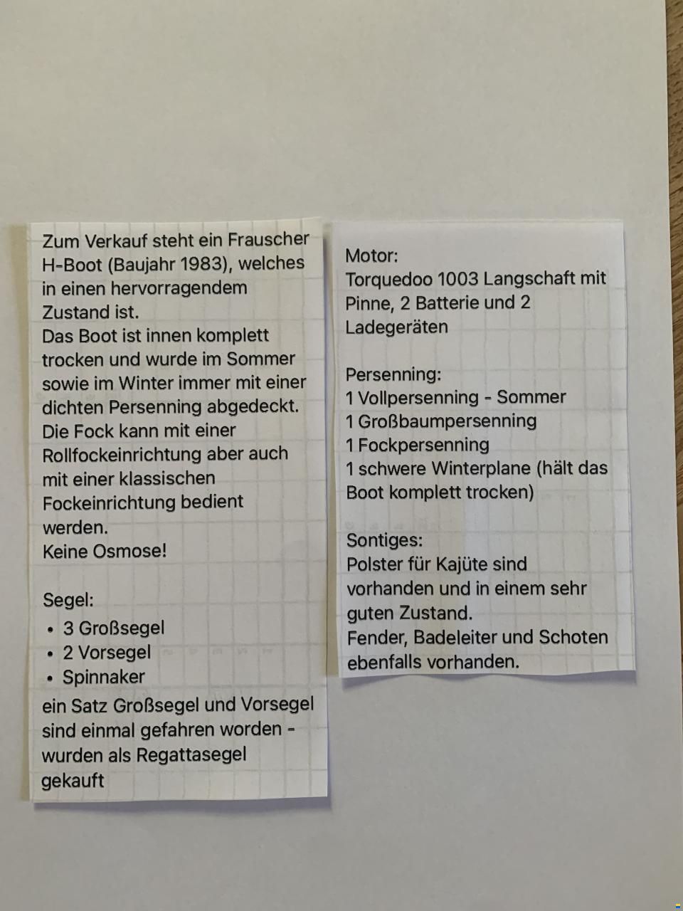 Frauscher H-Boot