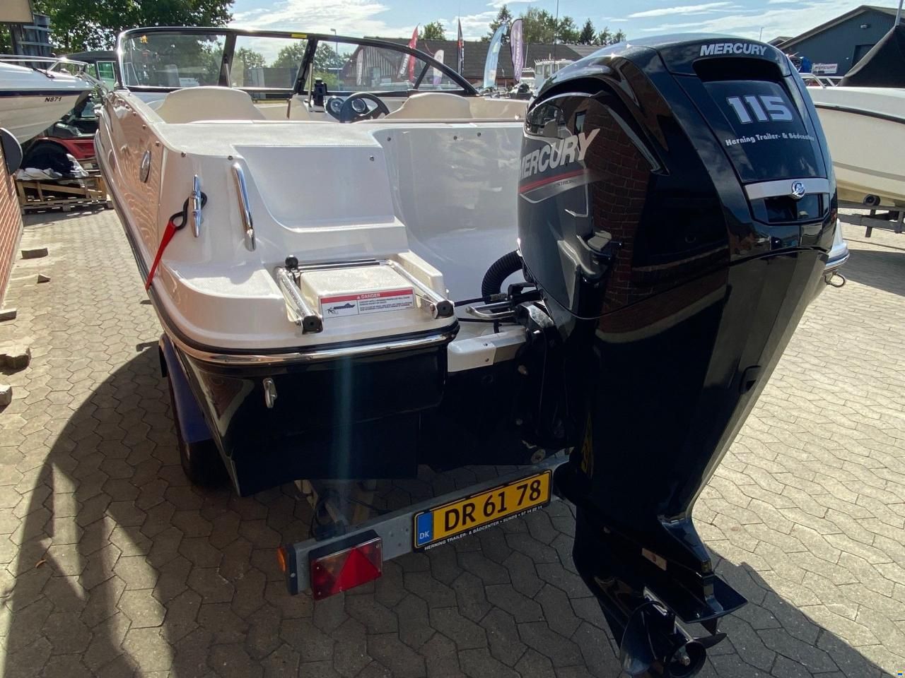 Bayliner 170 BR m/Mercury F115 hk EFI og Brenderu