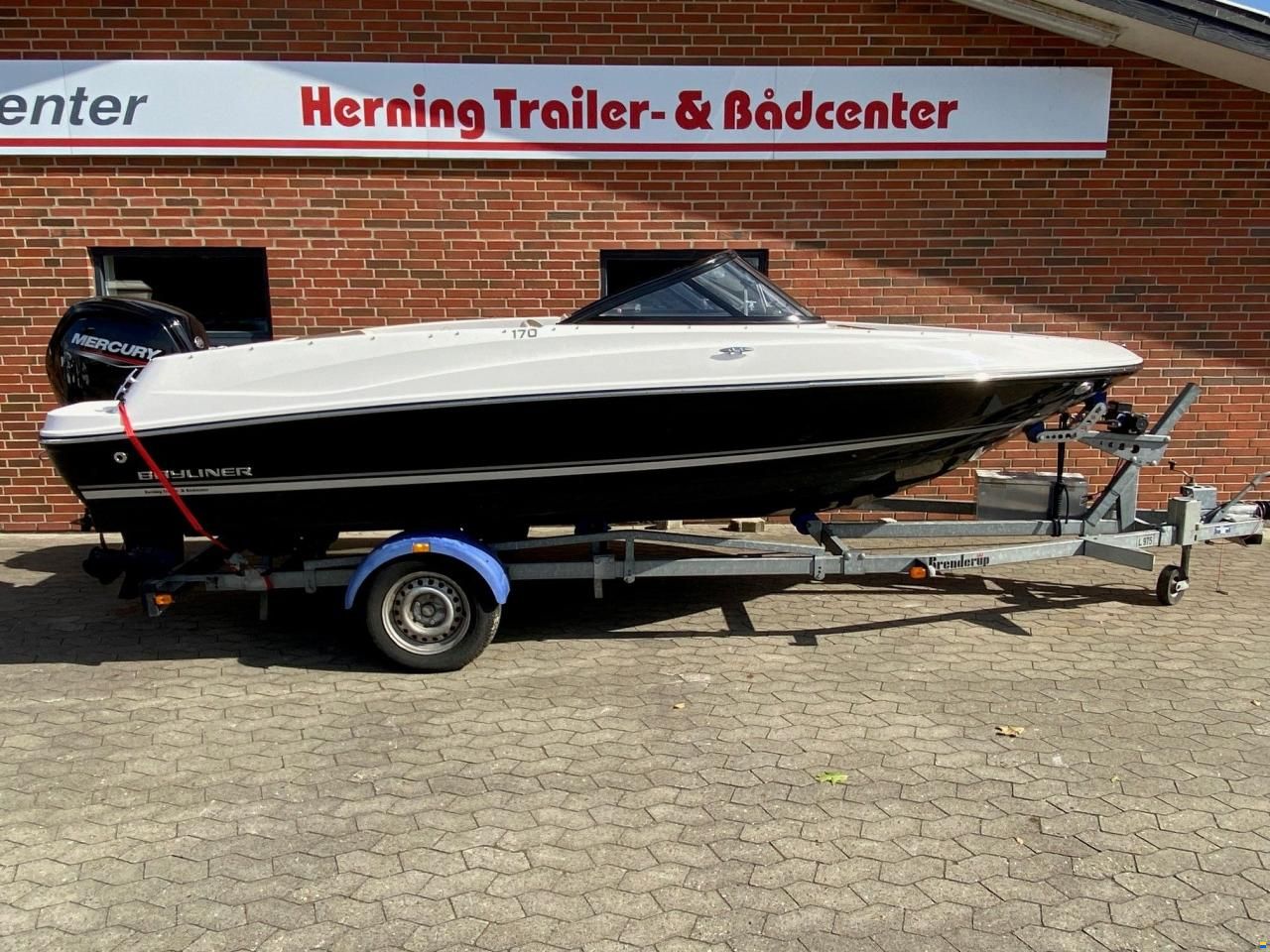 Bayliner 170 BR m/Mercury F115 hk EFI og Brenderu