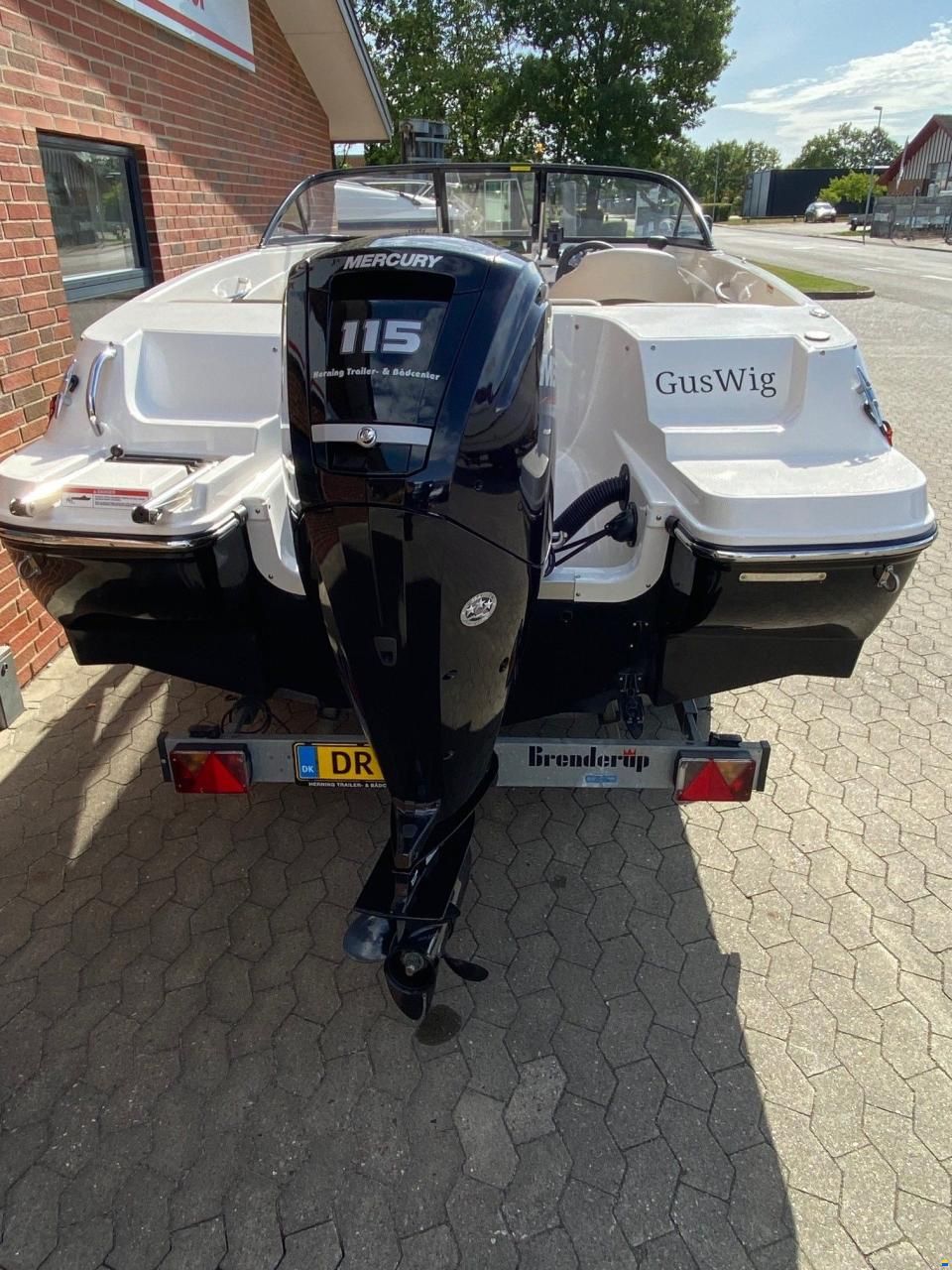 Bayliner 170 BR m/Mercury F115 hk EFI og Brenderu