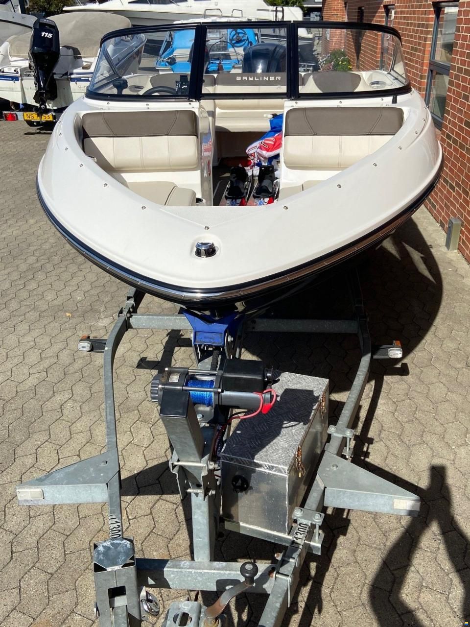 Bayliner 170 BR m/Mercury F115 hk EFI og Brenderu