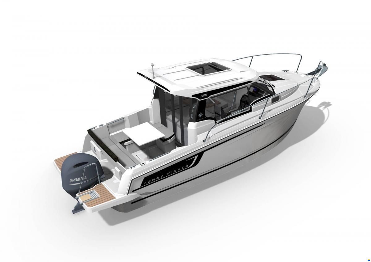 Jeanneau Merry Fisher 695 Serie 2. Deze prachtige