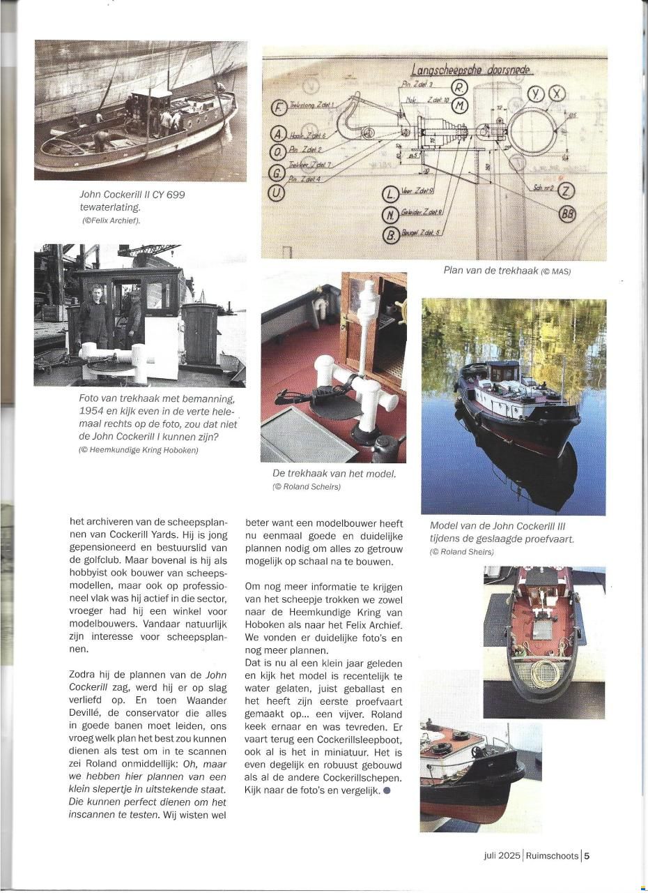 John Cockerill 1945 Custom woonboot