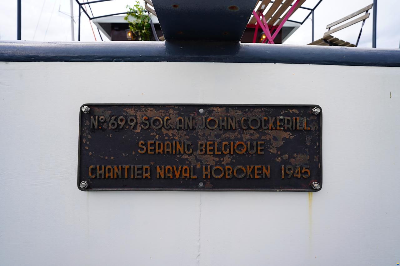 John Cockerill 1945 Custom woonboot