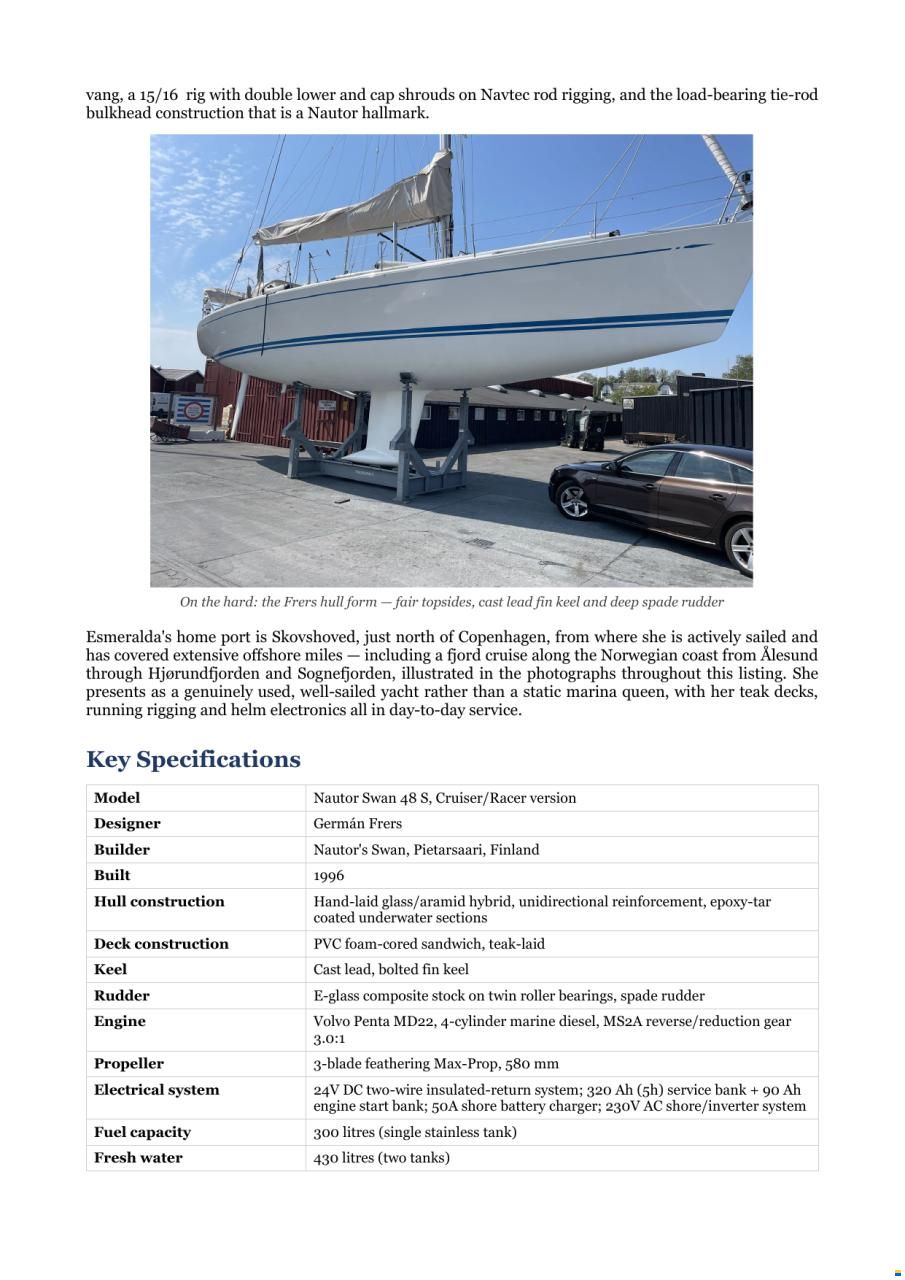 Nautors Swan swan 48 mk II
