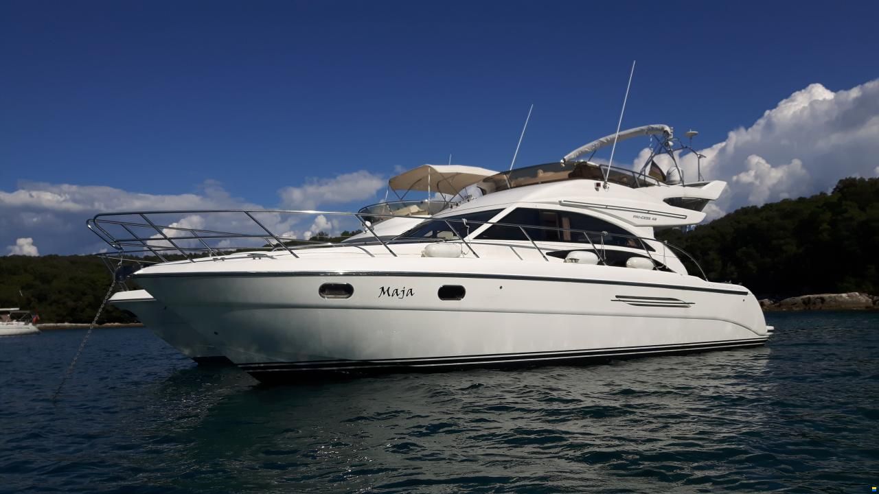 Princess 42 Fly - gepflegtes Liebhaberboot