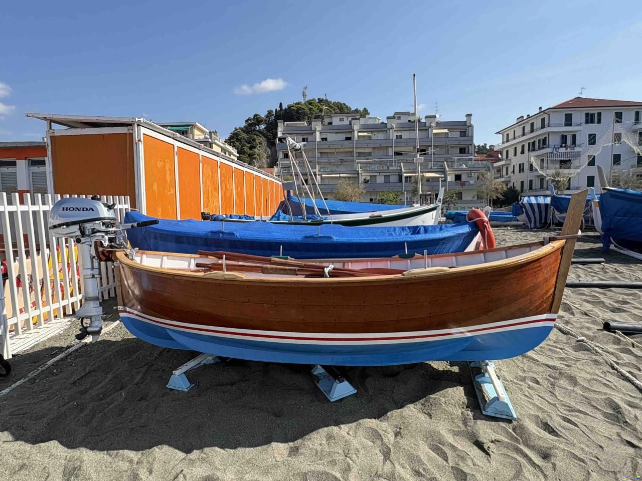 Gozzo ligure maestro d'ascia