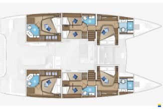 Lagoon 55 Owner's Version