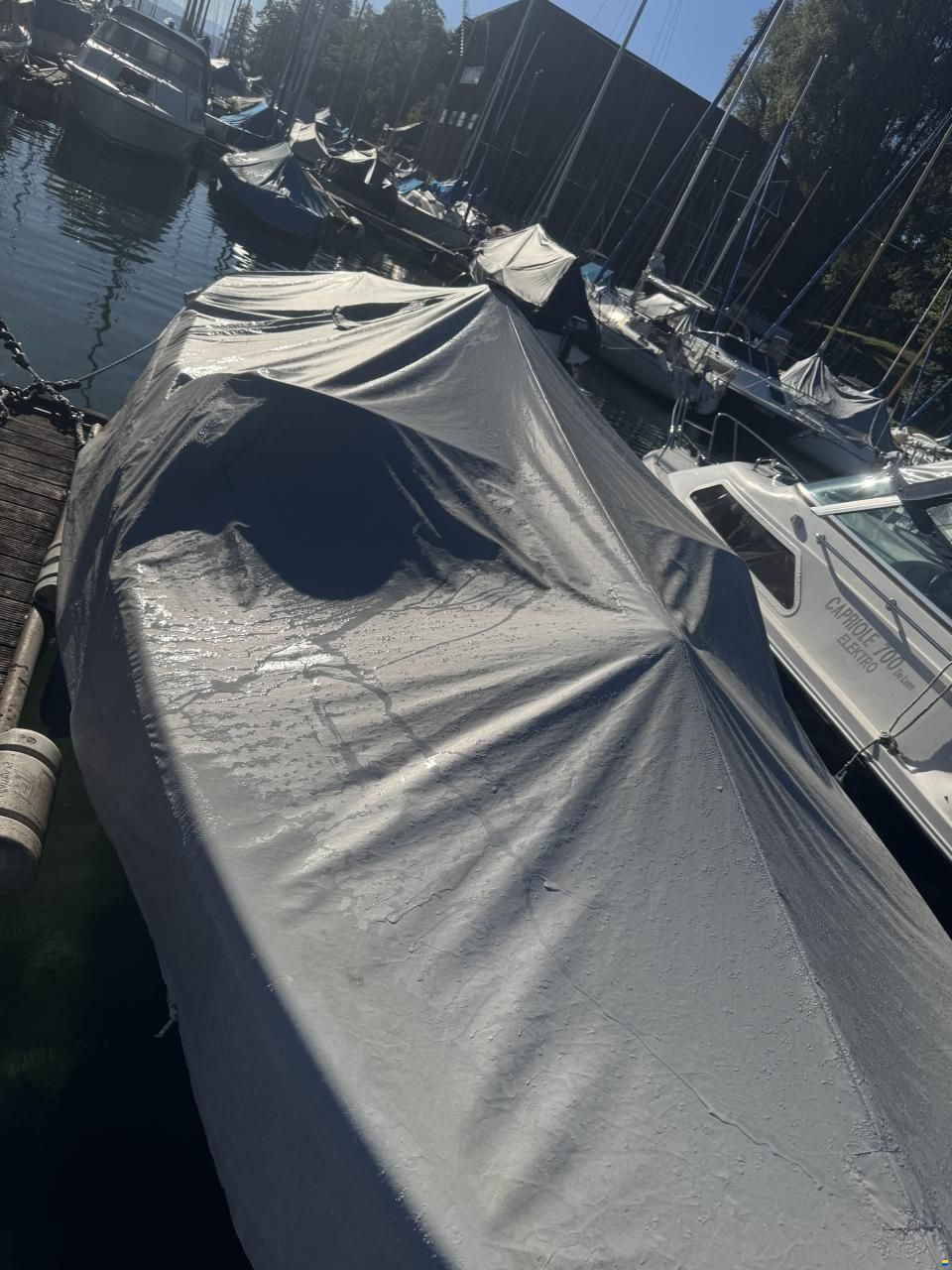 Frauscher 750 St.Tropez Liegeplatz Starnberger See