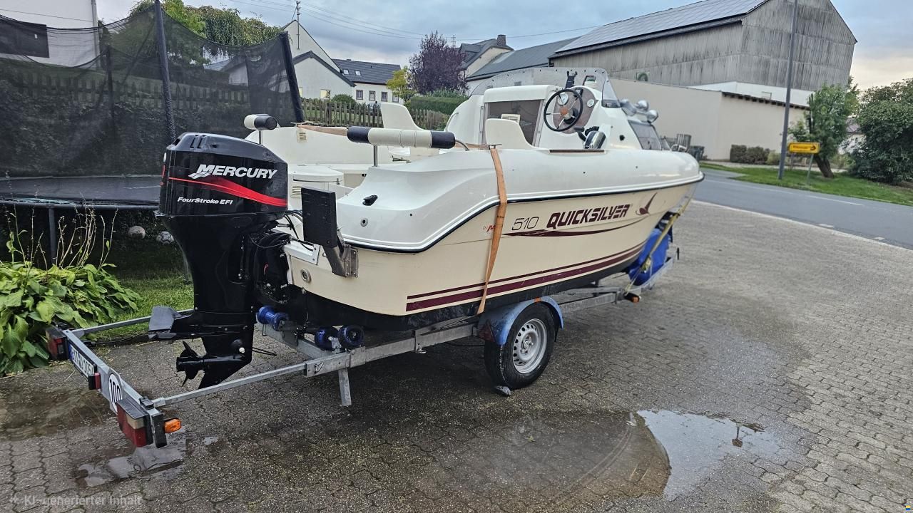 Quicksilver 510 Cabin 60 PS Mercury